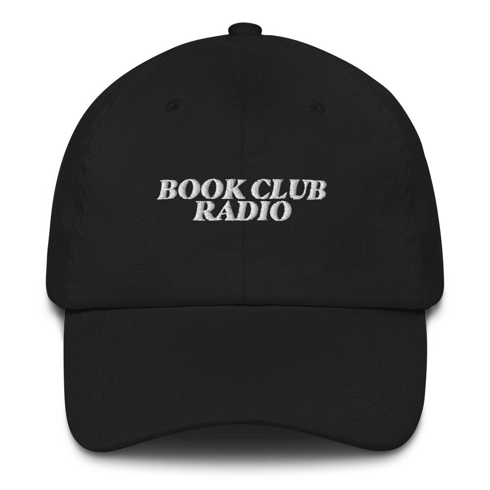 Book Club Radio Logo Black Baseball hat
