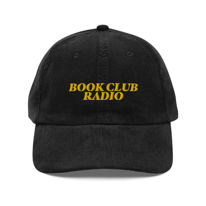 Black Corduroy Book Club Radio Logo Hat